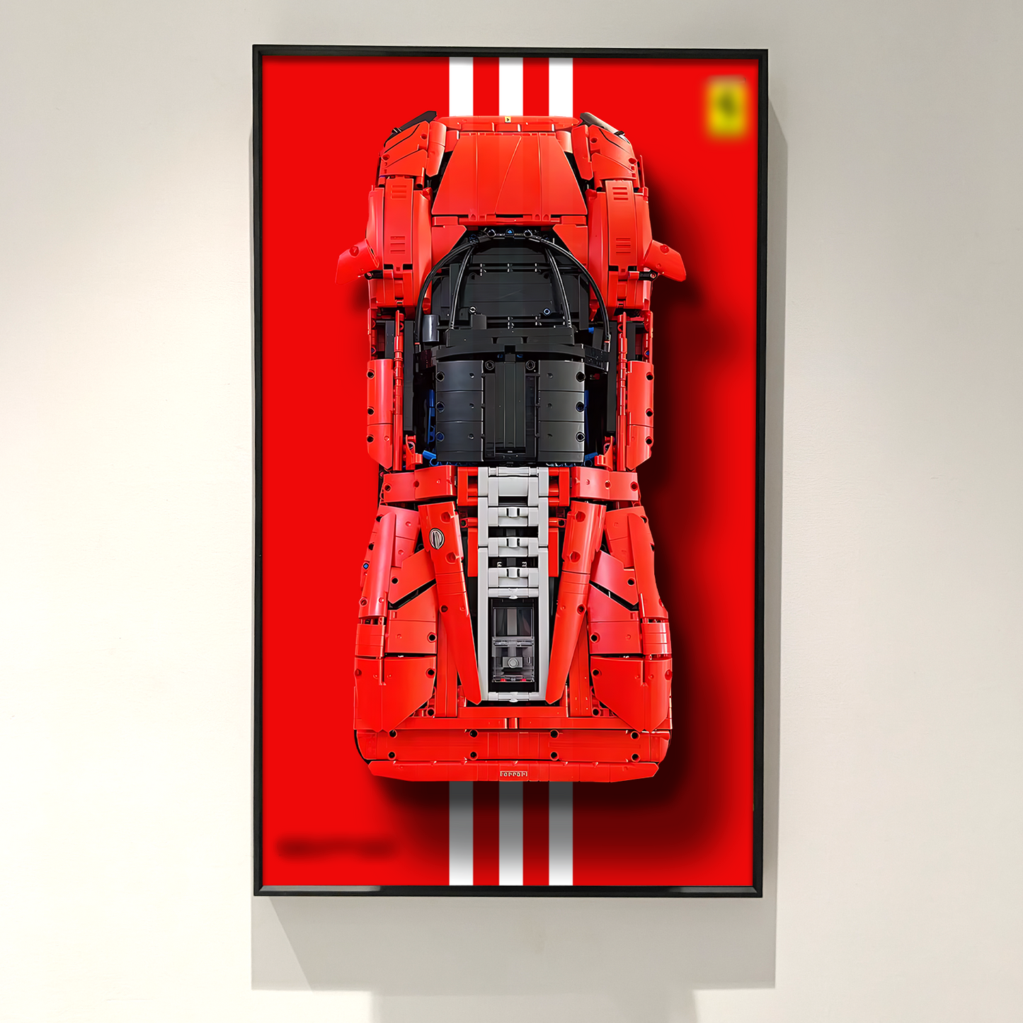 Premium Wall Display Frame Compatible with LEGO® Technic™ Ferrari Daytona SP3 42143