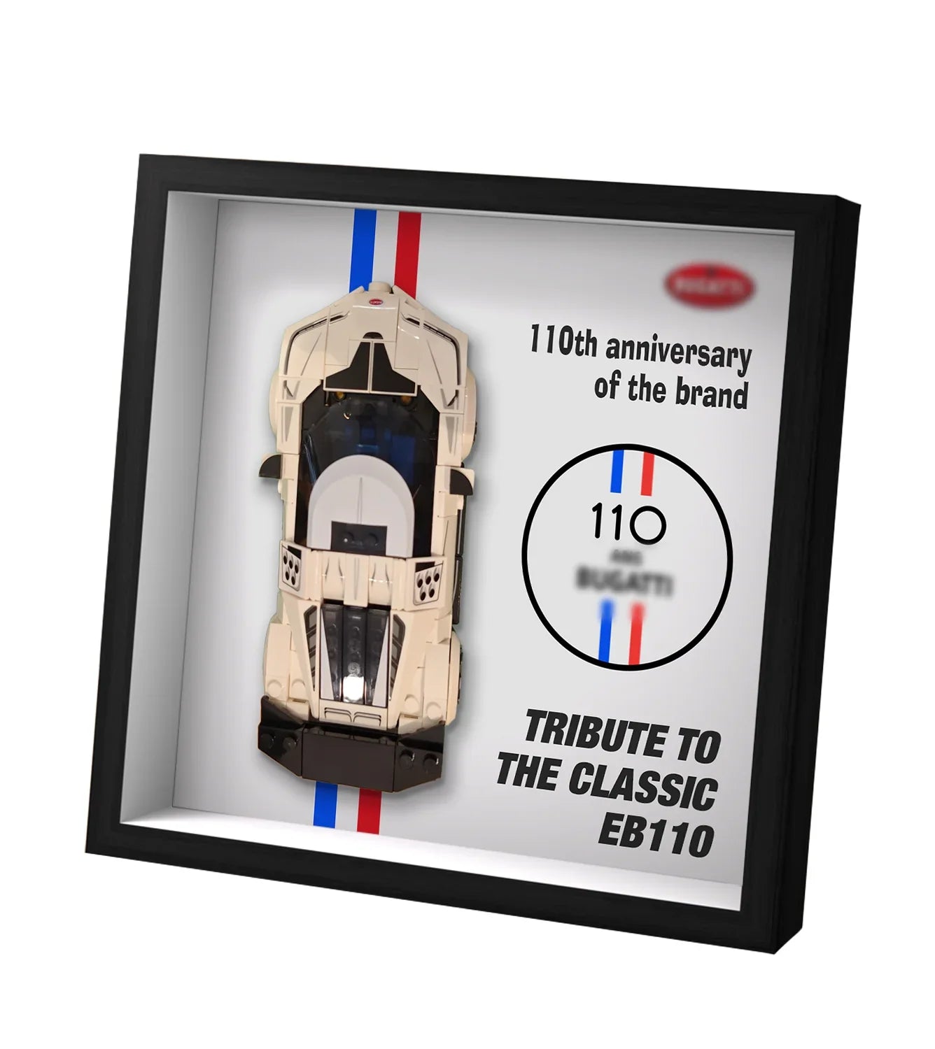 Cadre mural premium compatible avec LEGO® Speed Champions 77240