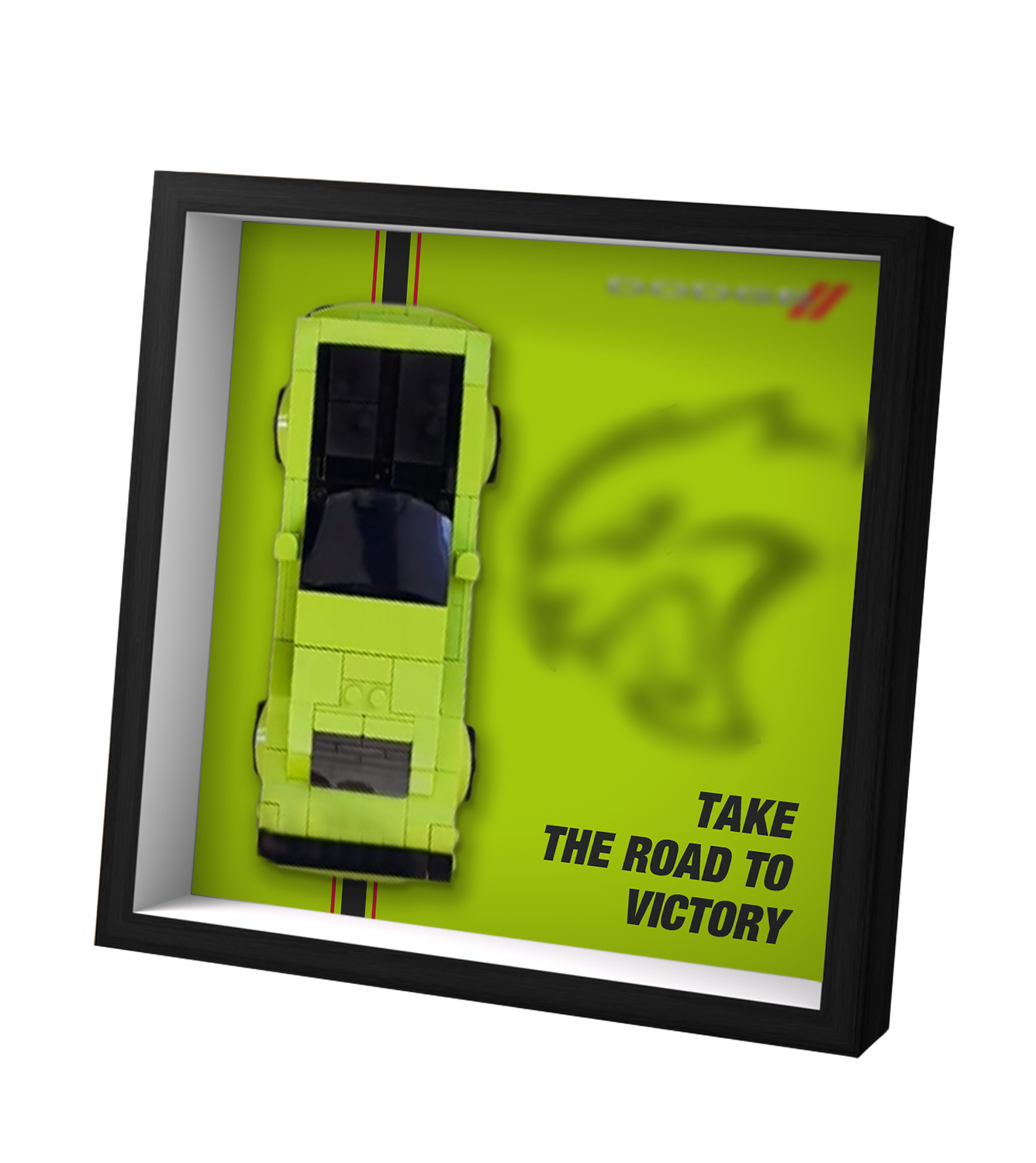 Premium Wall Display Frame Compatible with LEGO® Speed Champions 77237