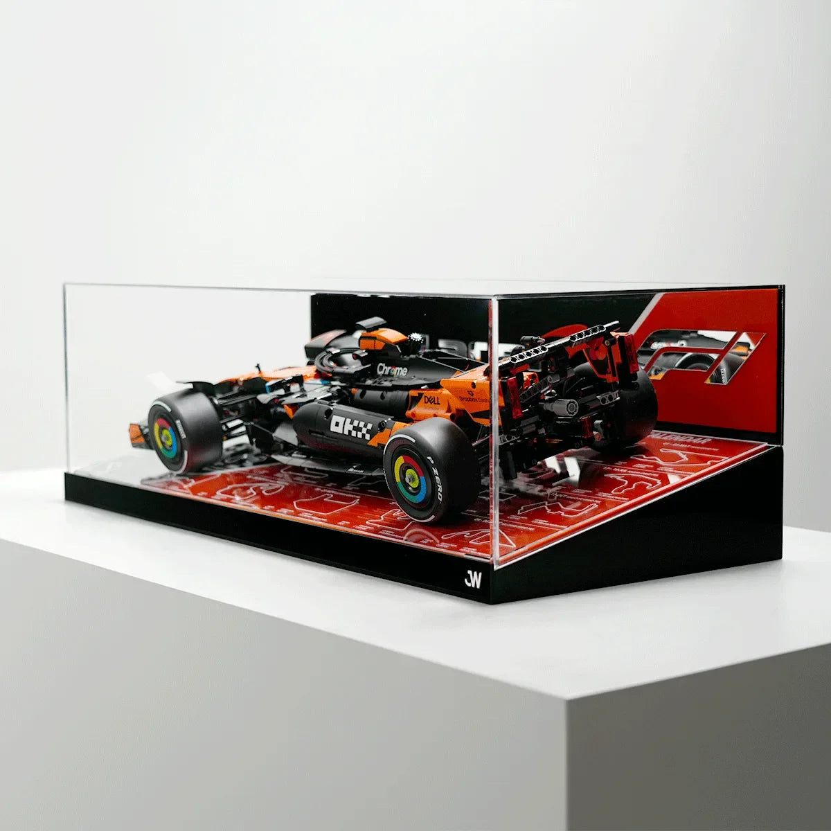 Vitrine XL empilable pour LEGO® Technic | Porte magnétique anti-poussière