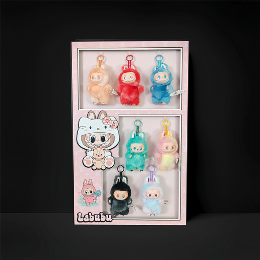 Premium Wall Display Frame Compatible with POP MART LABUBU The Monsters "High Voltage" Series Vinyl Plush