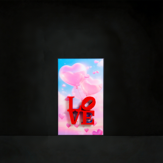 Premium Wall Display Frame Compatible with LEGO® Art LOVE 31214