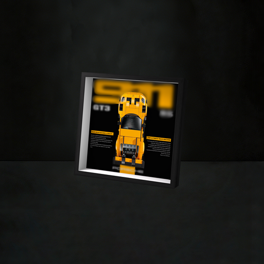 Premium Wall Display Frame Compatible with LEGO® Speed Champions 77239