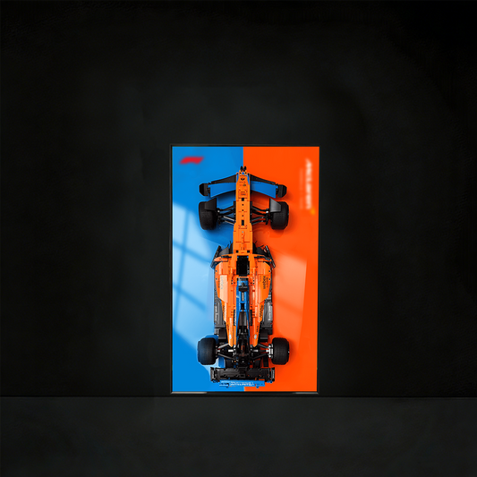 Premium Wall Display Frame Compatible with LEGO® Technic™ McLaren Formula 1™ Race Car 42141