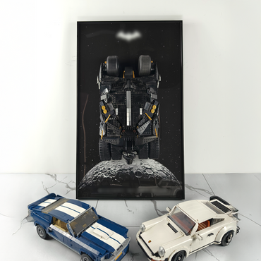 Premium Wall Display Frame Compatible with LEGO® Batman™ Batmobile™ Tumbler 76240