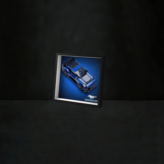 Premium Wall Display Frame Compatible with LEGO® Speed Champions 76920