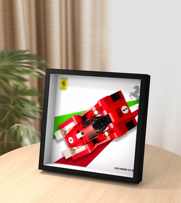 Premium Wall Display Frame Compatible with LEGO® Speed Champions 76906
