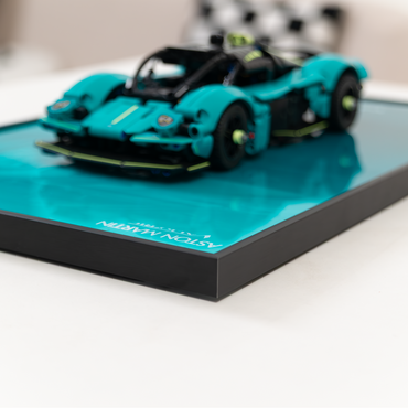 Premium Wall Display Frame compatible with LEGO® Technic Aston Martin Valkyrie 42208