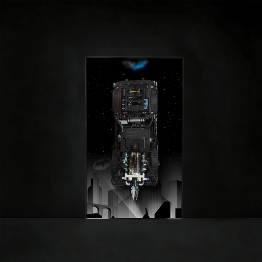 Premium Wall Display Frame Compatible with LEGO® Technic™ The Batman - Batmobile™ 42127