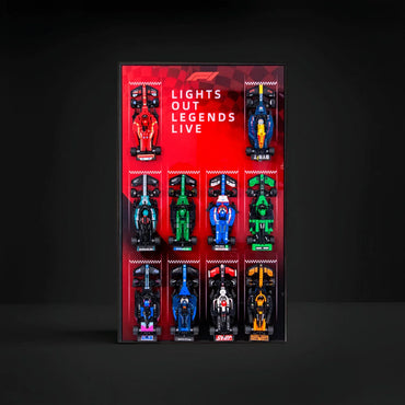 Premium Wall-Mounted Display Frame Compatible with LEGO® Speed Champions Cars (2024)
