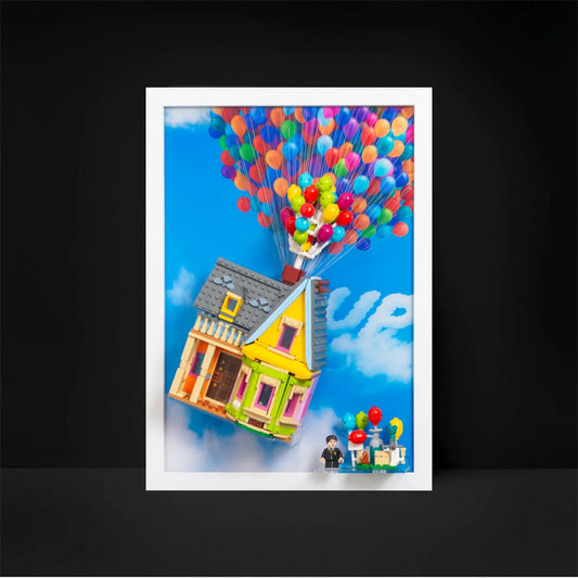 Cadre mural premium compatible avec la maison de « Là-haut » (Disney™) 43217