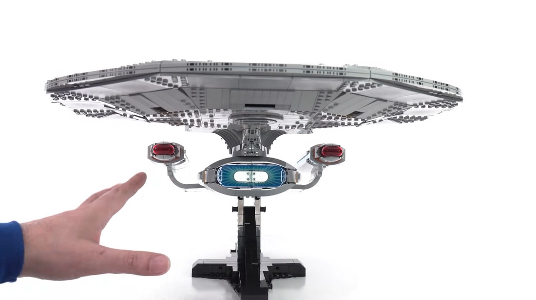 Space, the Final Frontier: The Star Trek Enterprise-D LEGO Icons 10356 Phenomenon and the Ultimate Wall-Mounted Display Revolution