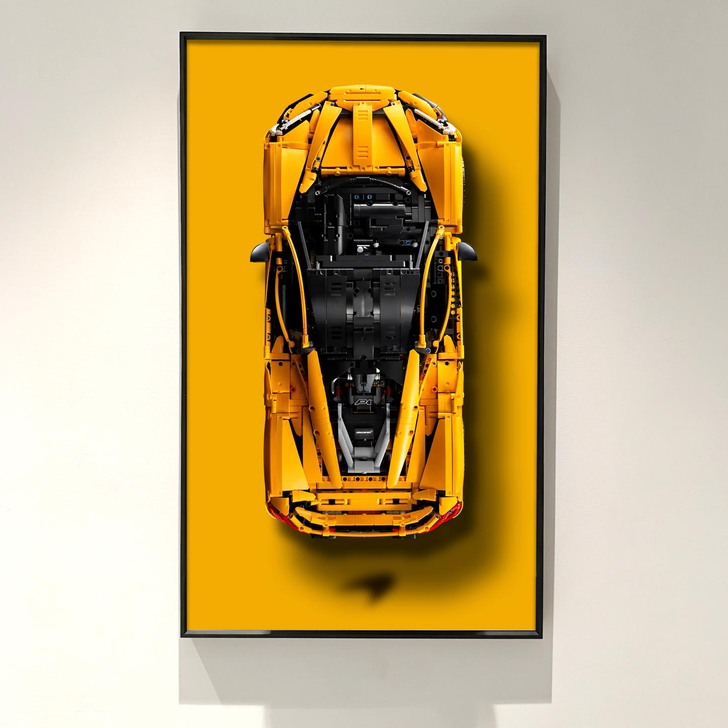 Premium Wall Display Frame Compatible with LEGO® Technic™ McLaren P1™ 42172