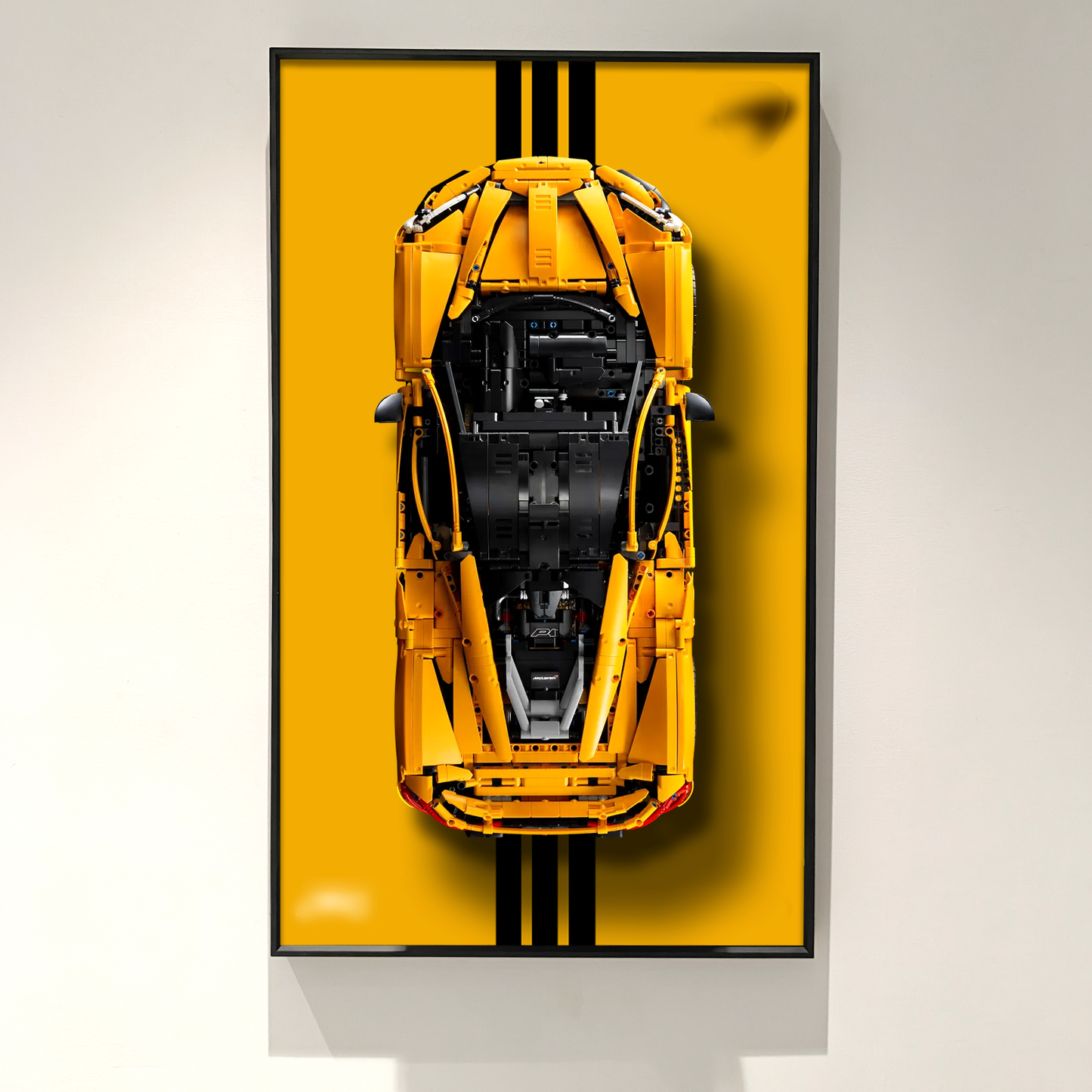 Premium Wall Display Frame Compatible with LEGO® Technic™ McLaren P1™ 42172