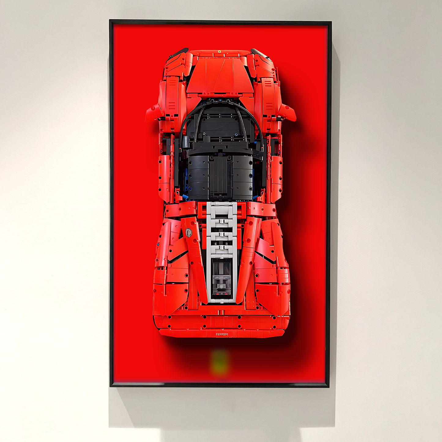 Premium Wall Display Frame Compatible with LEGO® Technic™ Ferrari Daytona SP3 42143