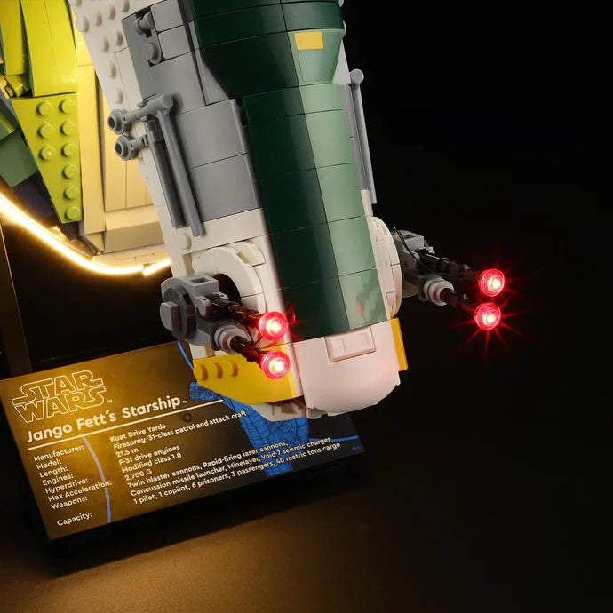 Light Kit for LEGO® Star Wars™ Jango Fett’s Firespray-Class Starship 75409