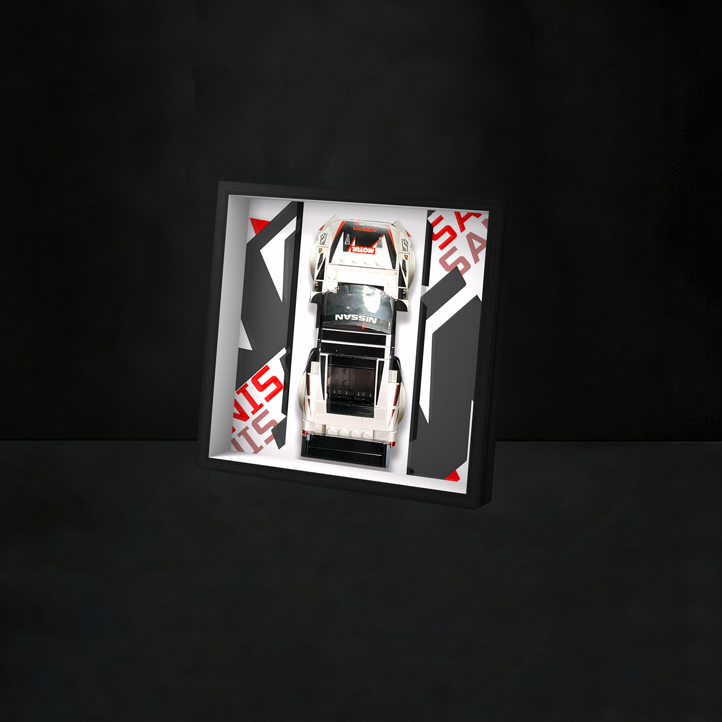 Premium Wall Display Frame Compatible with LEGO® Speed Champions 76896