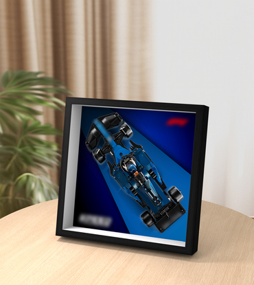 Premium Wall Display Frame Compatible with LEGO® Speed Champions 77249