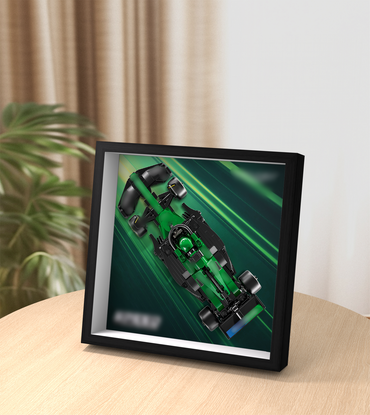 Premium Wall Display Frame Compatible with LEGO® Speed Champions 77245