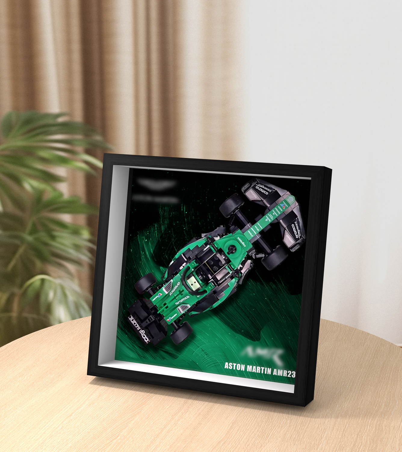 Premium Wall Display Frame Compatible with LEGO® Speed Champions 76925
