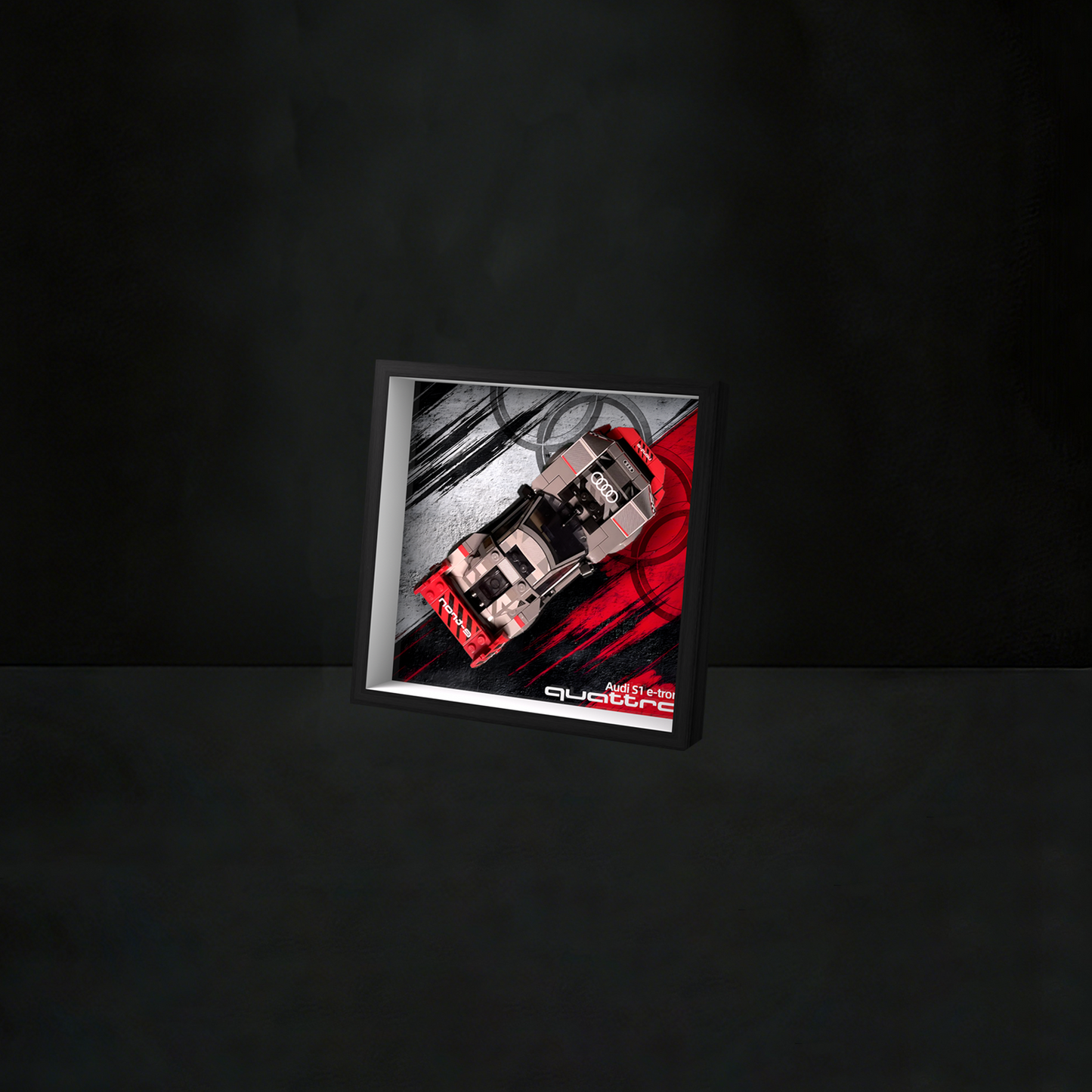 Premium Wall Display Frame Compatible with LEGO® Speed Champions 76921