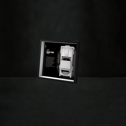 Premium Wall Display Frame Compatible with LEGO® Speed Champions 76911