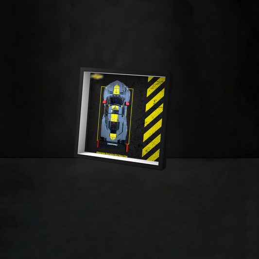 Premium Wall Display Frame Compatible with LEGO® Speed Champions 76903