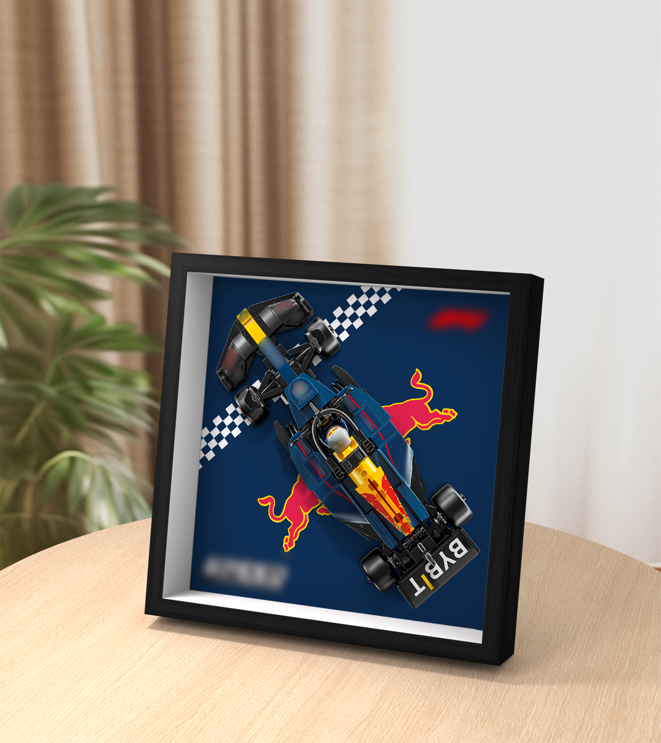 Premium Wall Display Frame Compatible with LEGO® Speed Champions 77243