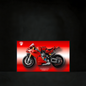 Premium Wall Display Frame Compatible with LEGO® Technic™ Ducati Panigale V4 S 42202