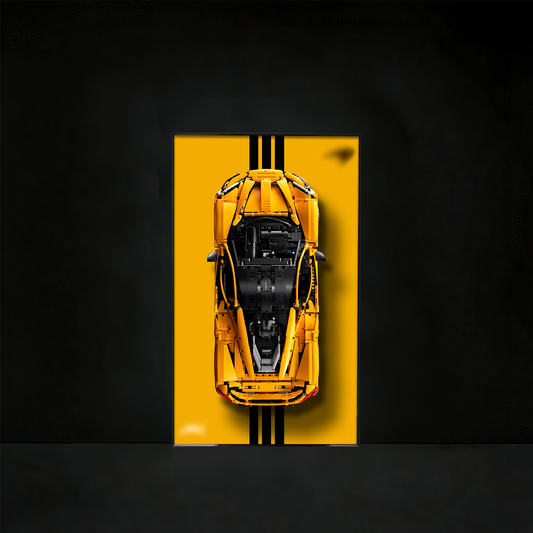 Premium Wall Display Frame Compatible with LEGO® Technic™ McLaren P1™ 42172