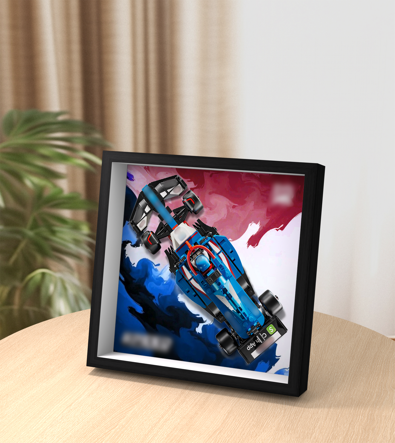 Premium Wall Display Frame Compatible with LEGO® Speed Champions 77246