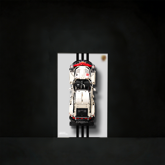 Premium Wall Display Frame Compatible with LEGO® Technic™ Porsche 911 RSR 42096