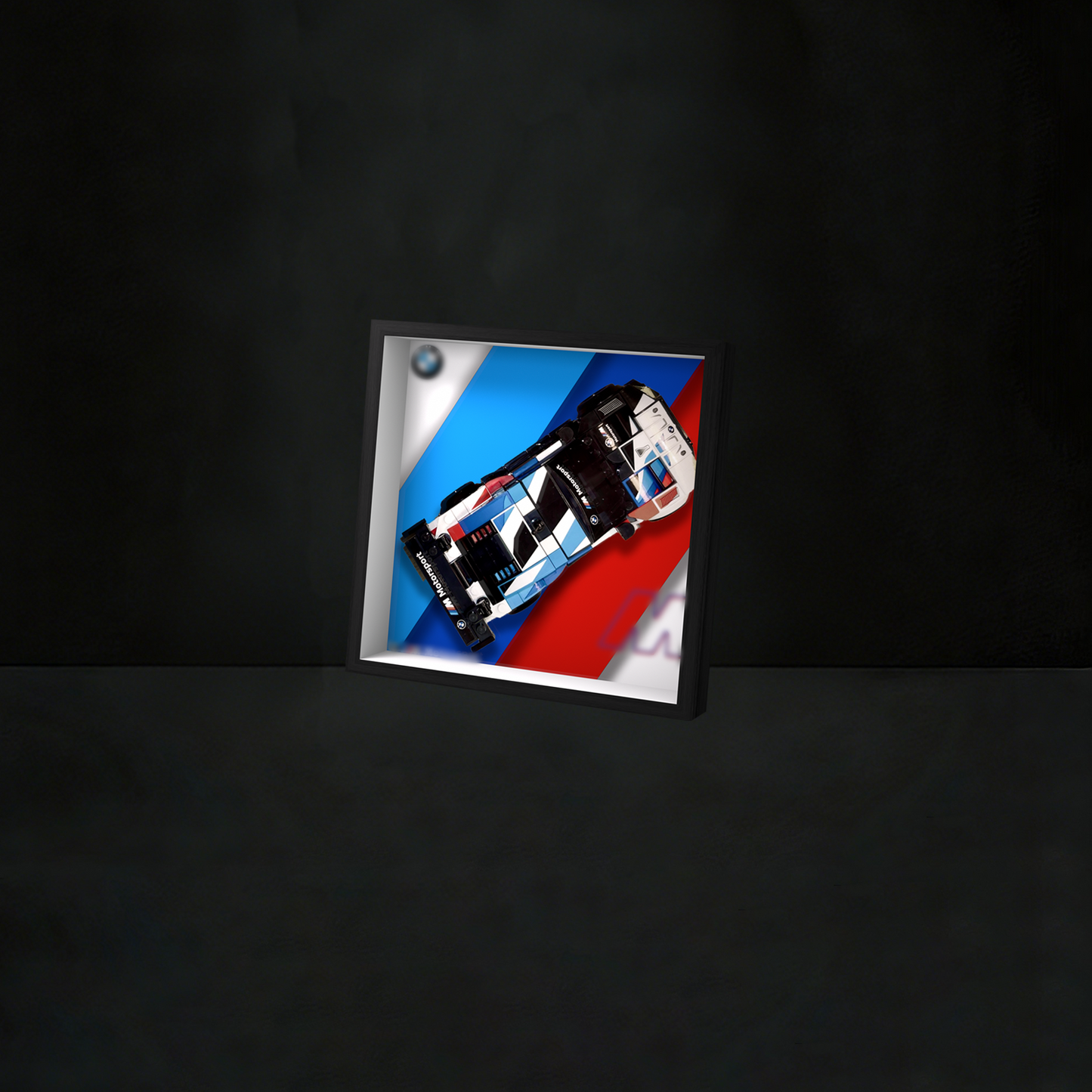 Premium Wall Display Frame Compatible with LEGO® Speed Champions 76922