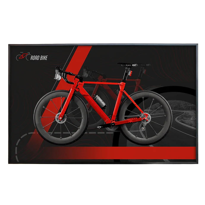 Premium Wall Display Frame for LEGO® Icons 11380 Road Bike