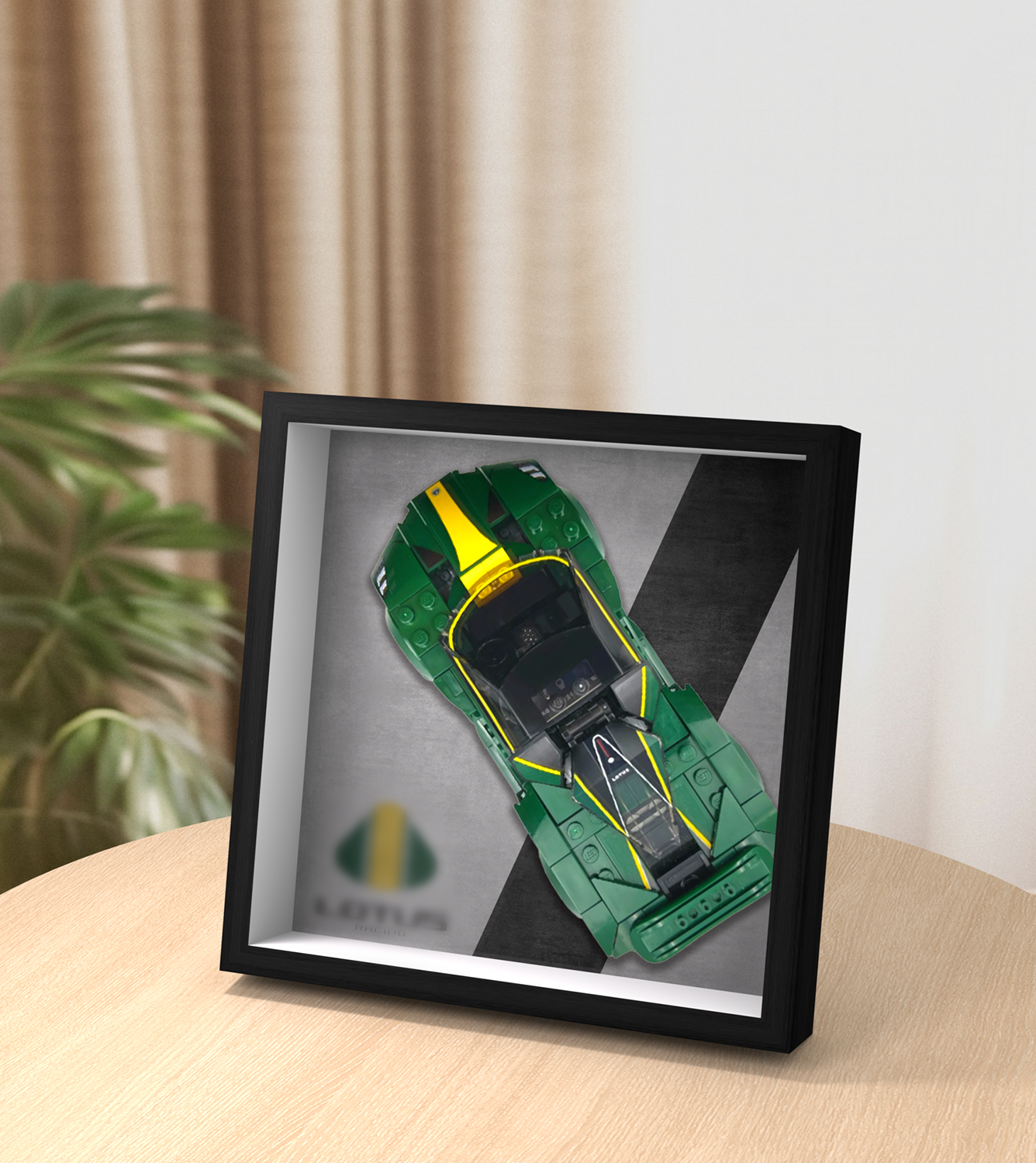 Premium Wall Display Frame Compatible with LEGO® Speed Champions 76907