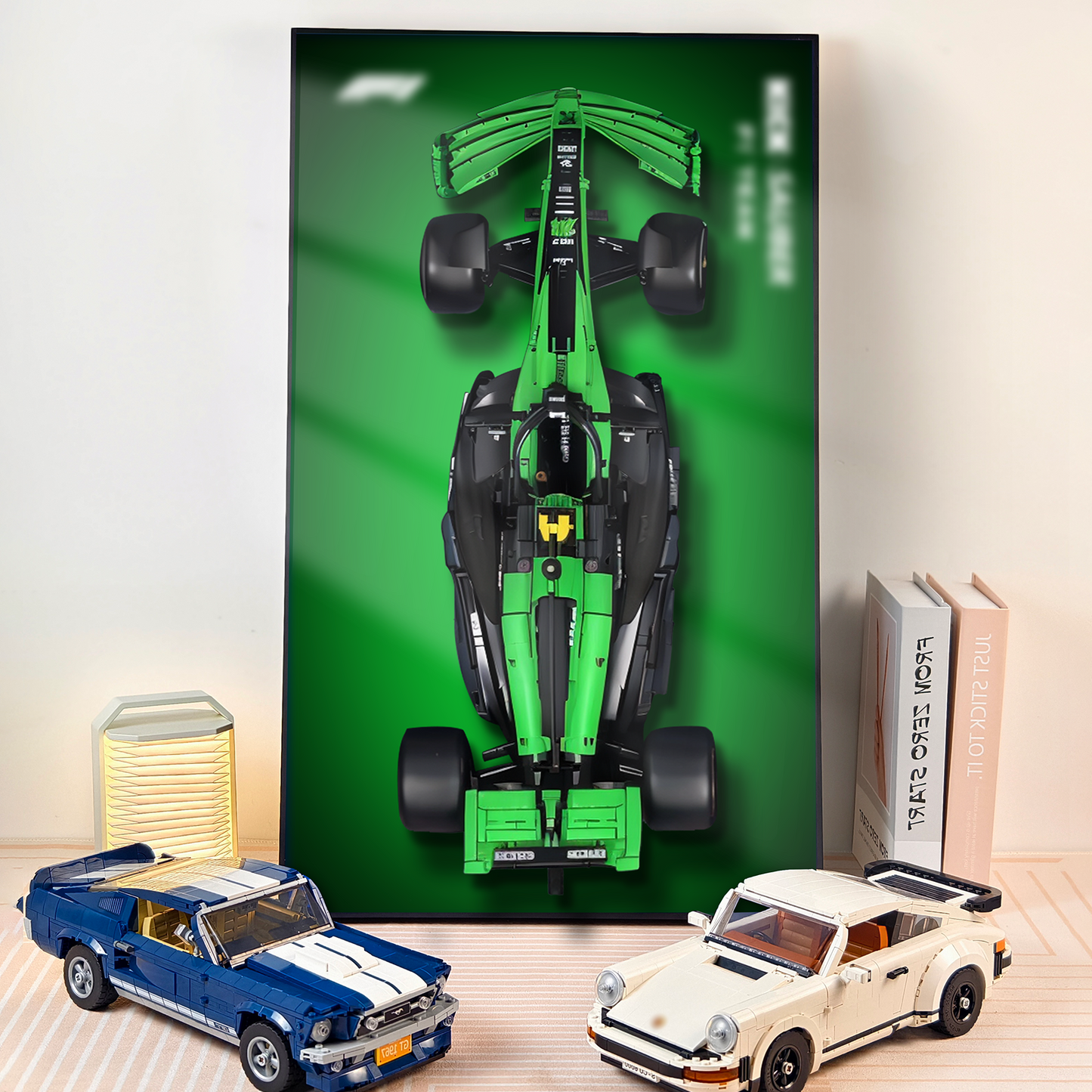 Premium Wall Display Frame Compatible with CaDA Kick Sauber F1 Team C44 2024 C64010