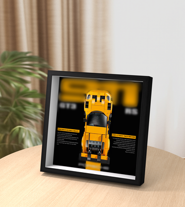 Premium Wall Display Frame Compatible with LEGO® Speed Champions 77239