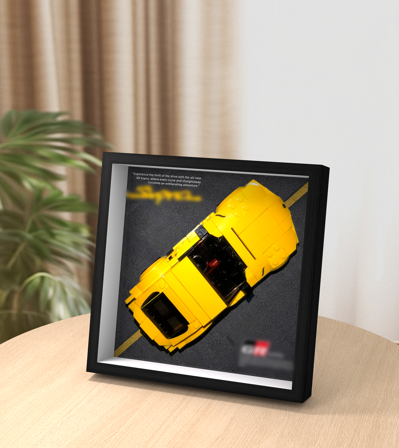 Premium Wall Display Frame Compatible with LEGO® Speed Champions 76901