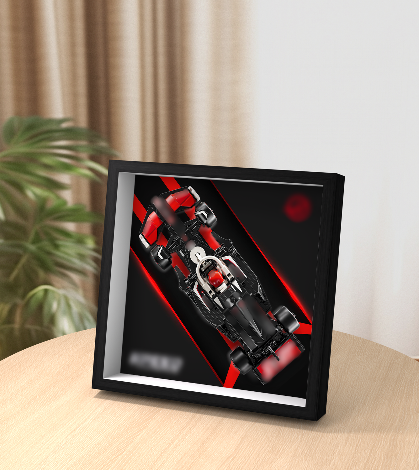 Premium Wall Display Frame Compatible with LEGO® Speed Champions 77250