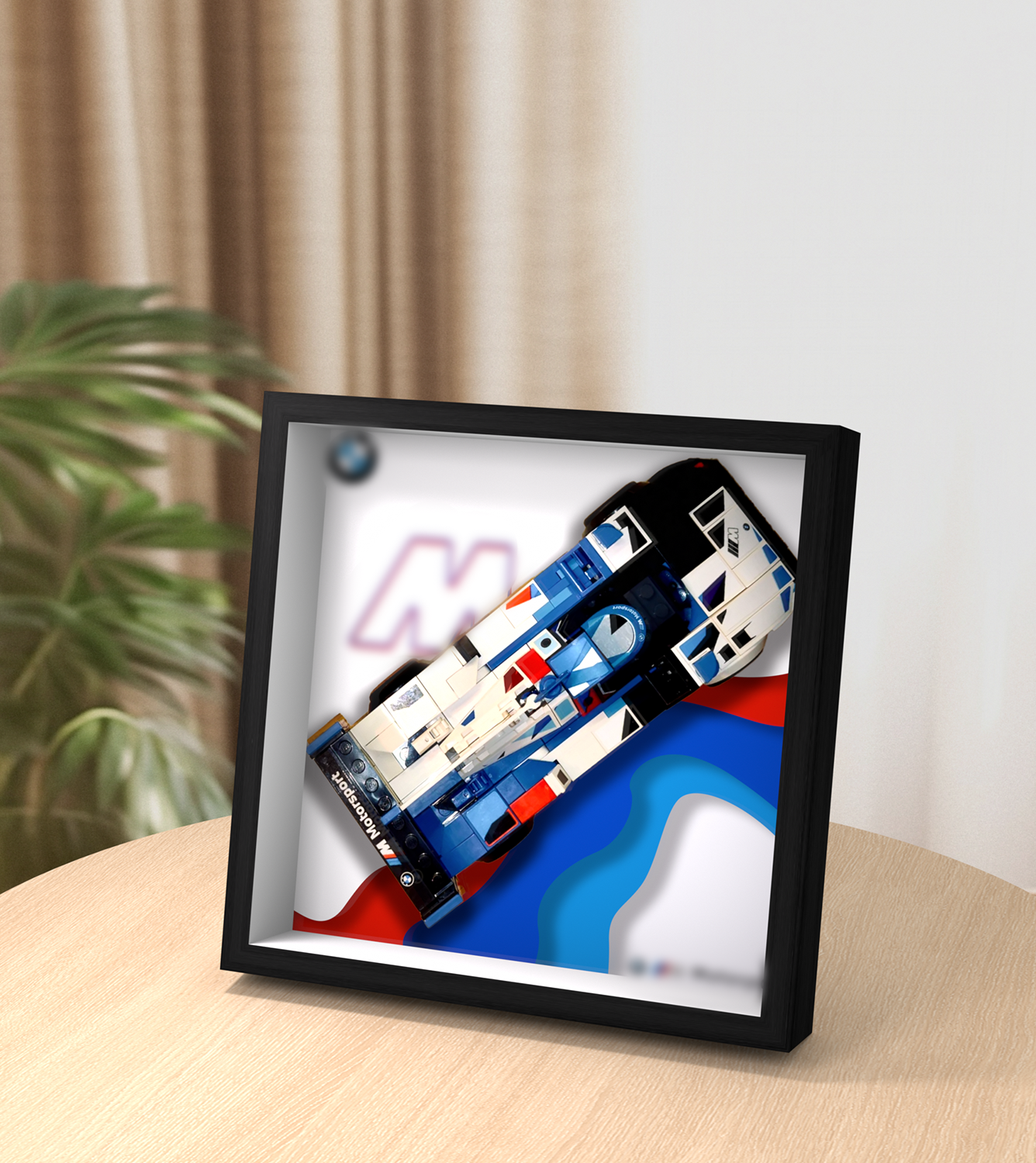 Premium Wall Display Frame Compatible with LEGO® Speed Champions 76922