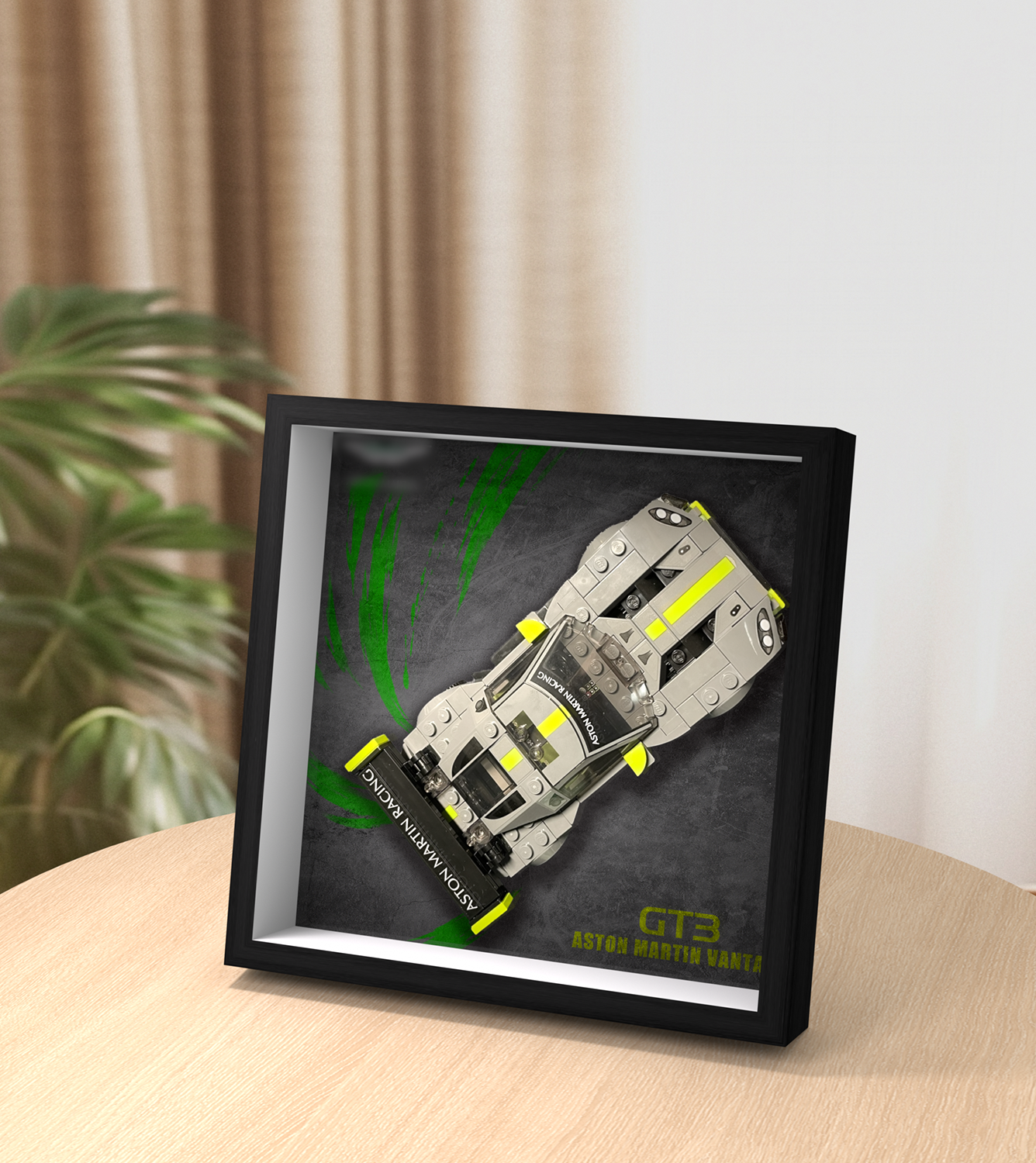 Premium Wall Display Frame Compatible with LEGO® Speed Champions 76910