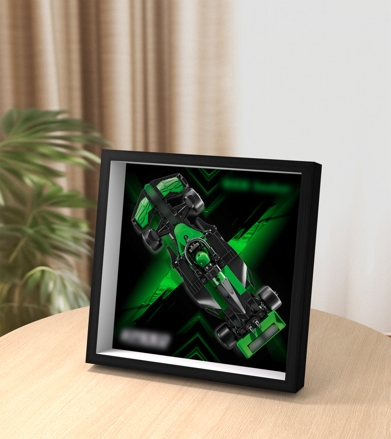 Premium Wall Display Frame Compatible with LEGO® Speed Champions 77247