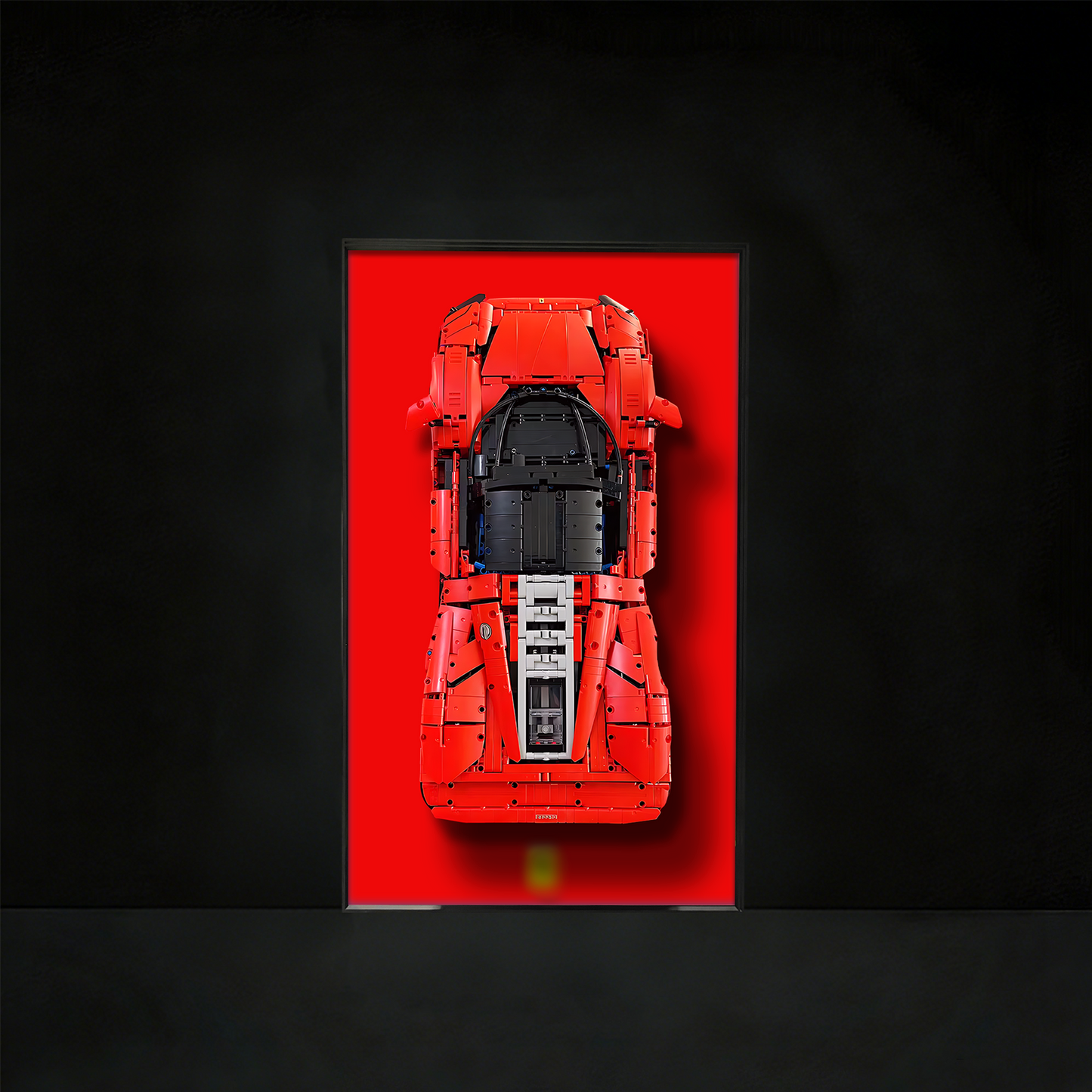 Premium Wall Display Frame Compatible with LEGO® Technic™ Ferrari Daytona SP3 42143