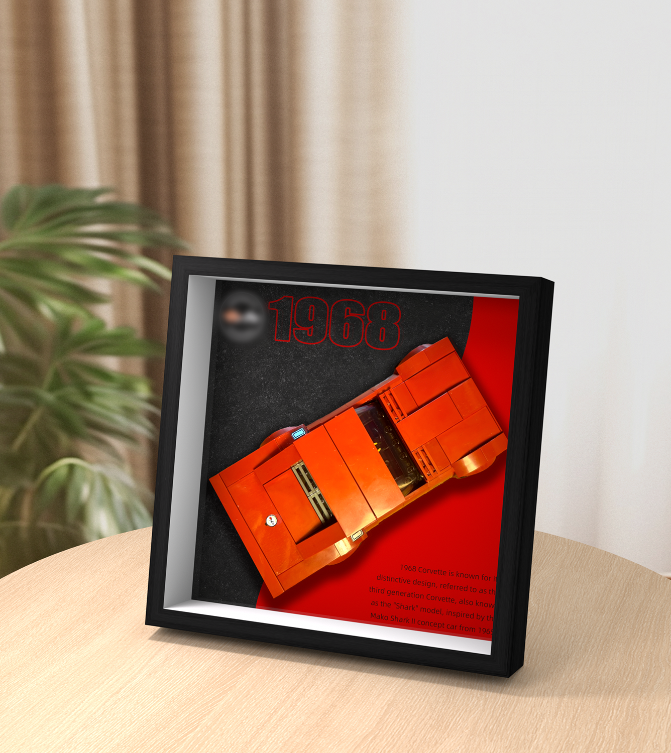 Premium Wall Display Frame Compatible with LEGO® Speed Champions 76903