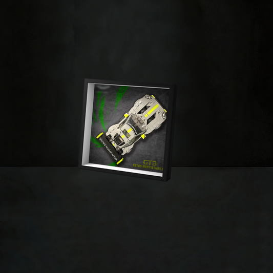 Premium Wall Display Frame Compatible with LEGO® Speed Champions 76910