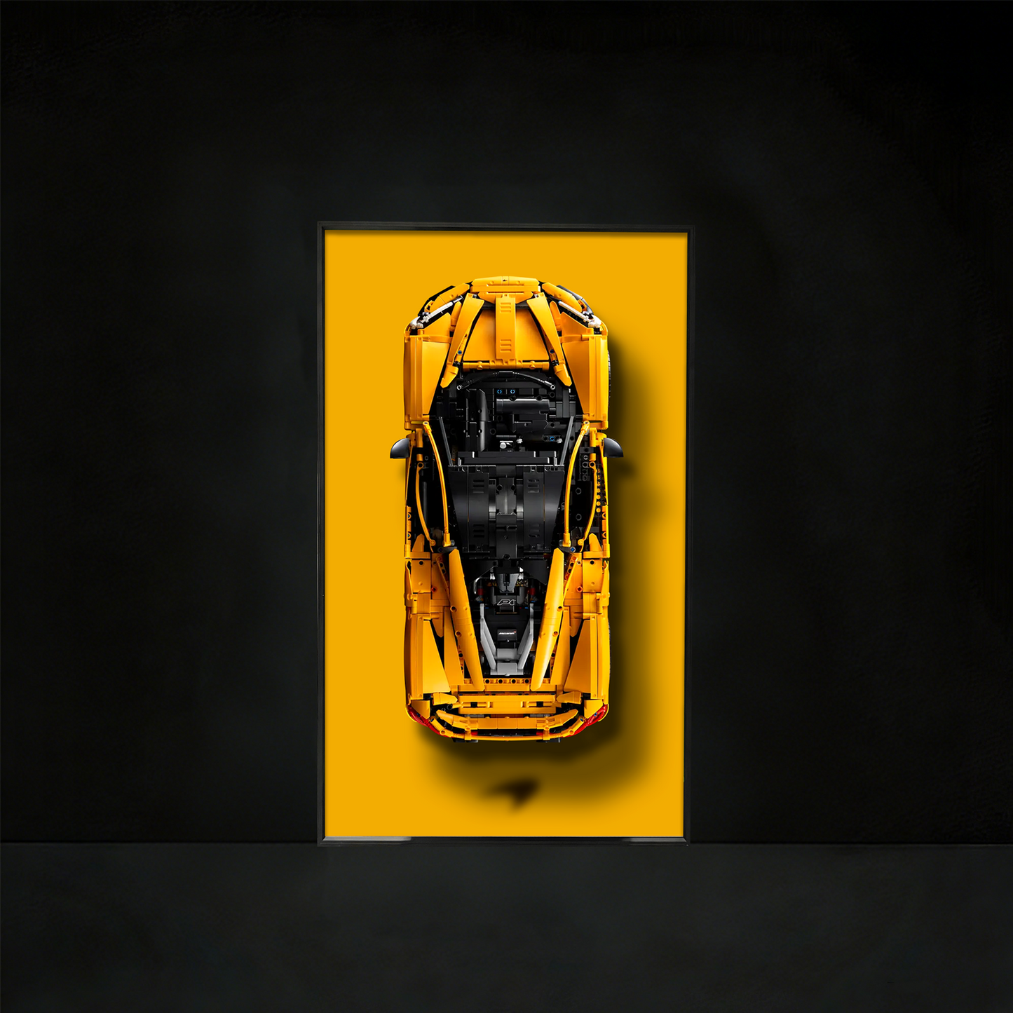Premium Wall Display Frame Compatible with LEGO® Technic™ McLaren P1™ 42172