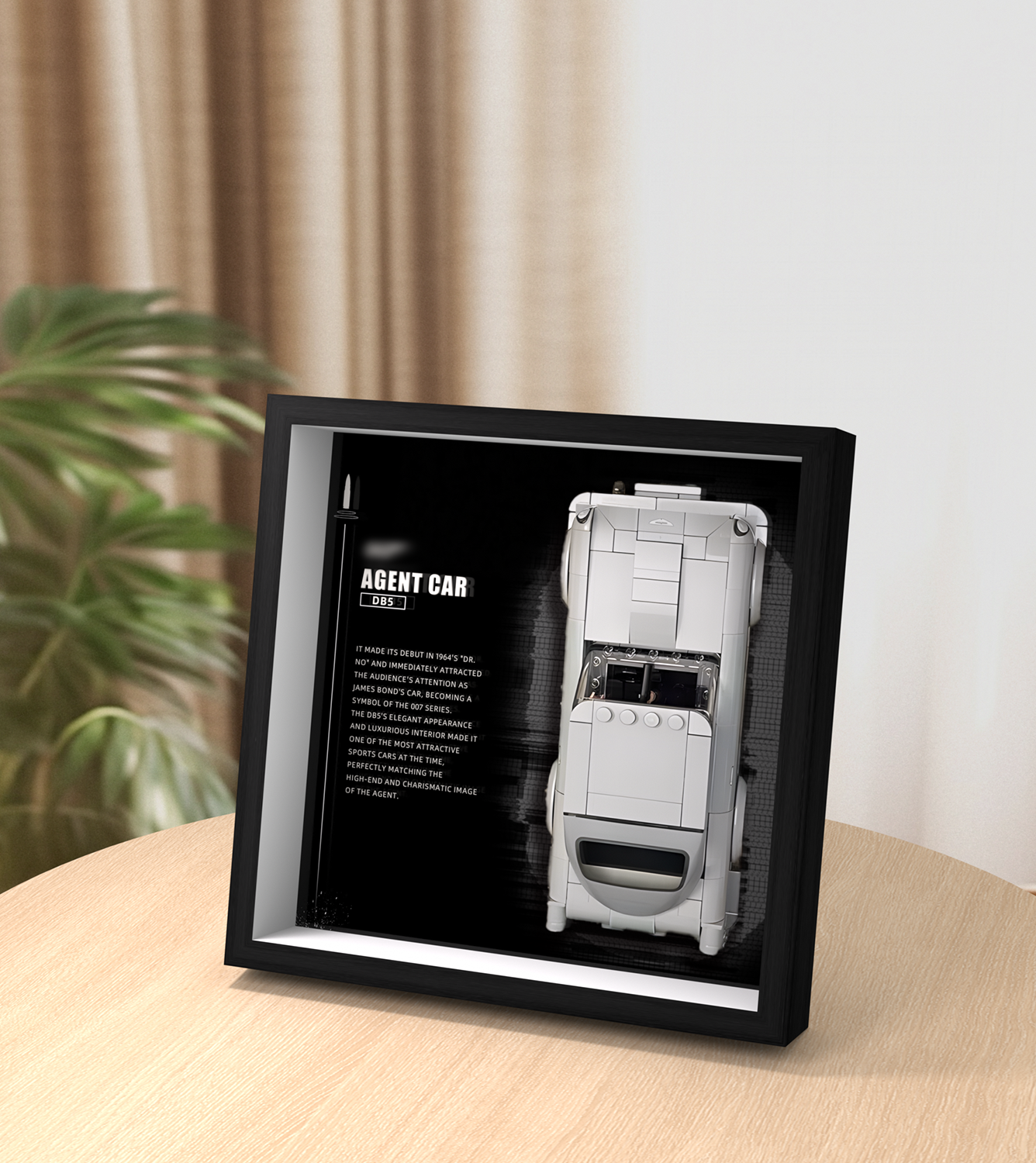 Premium Wall Display Frame Compatible with LEGO® Speed Champions 76911