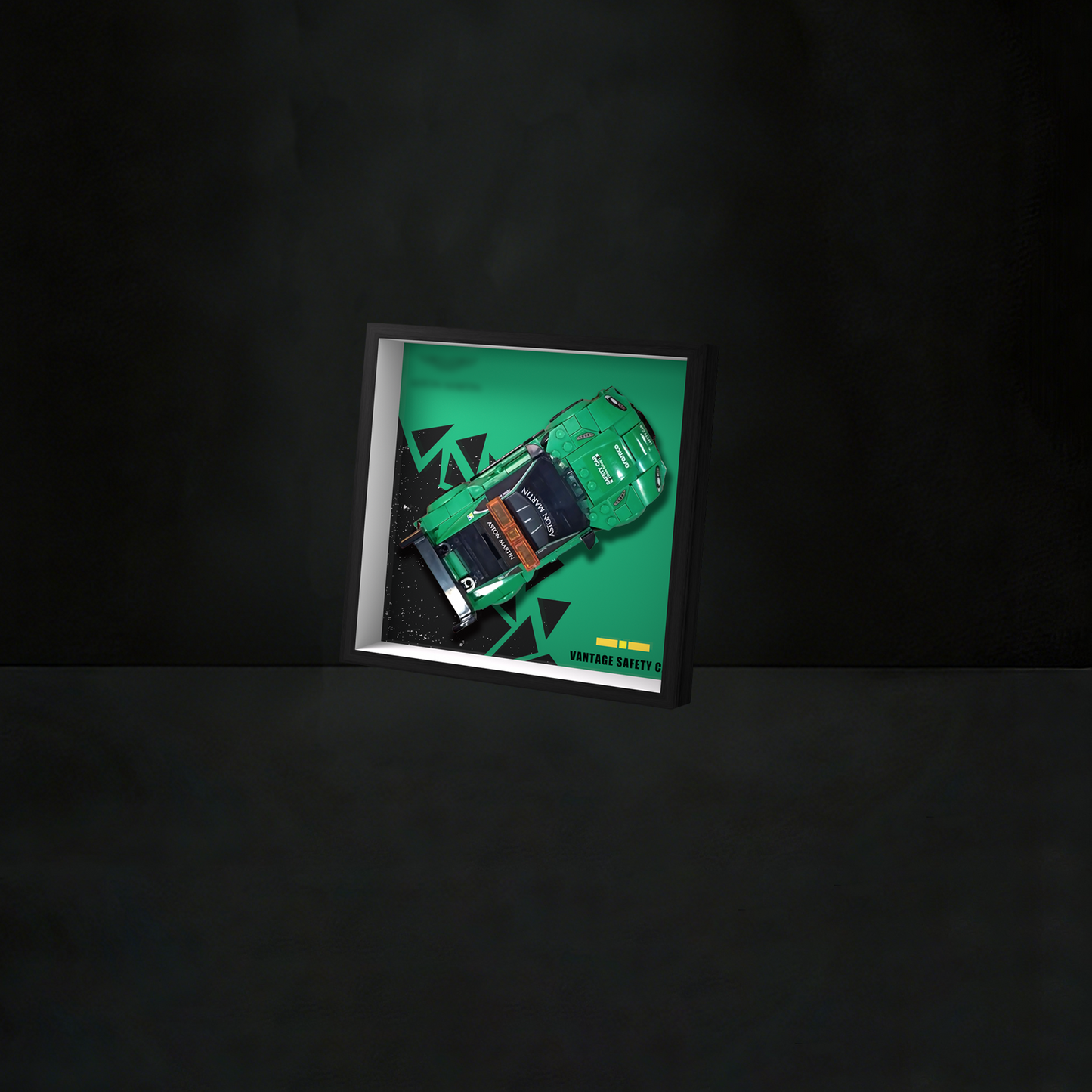 Premium Wall Display Frame Compatible with LEGO® Speed Champions 76925