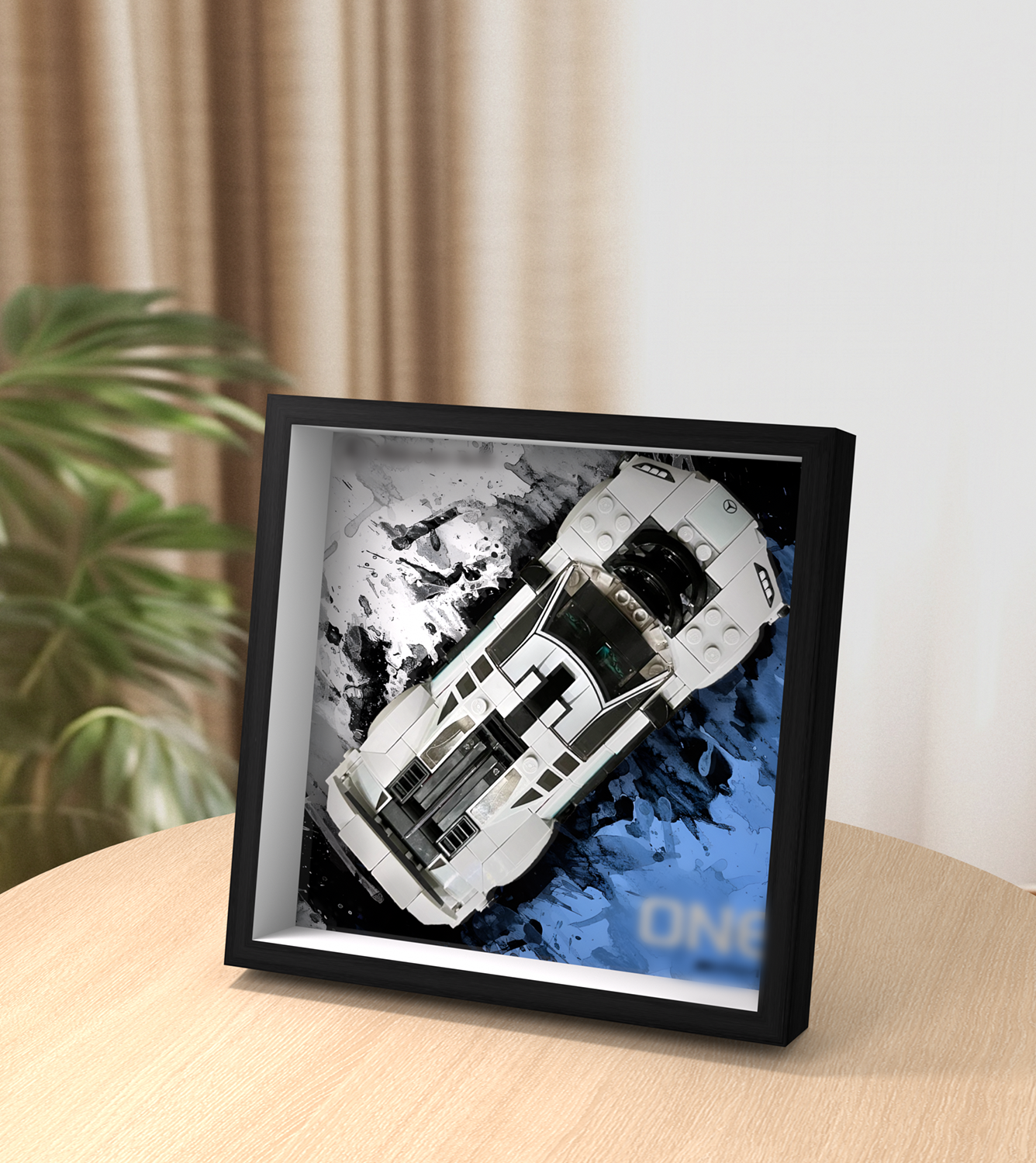 Premium Wall Display Frame Compatible with LEGO® Speed Champions 76909