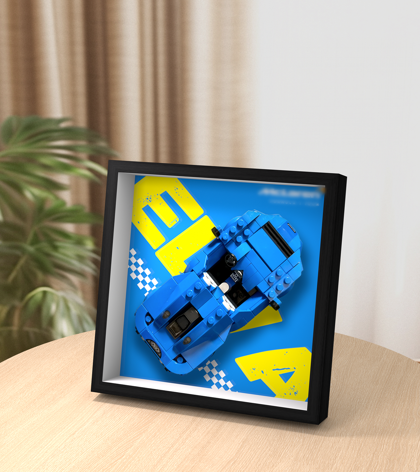 Premium Wall Display Frame Compatible with LEGO® Speed Champions 76902